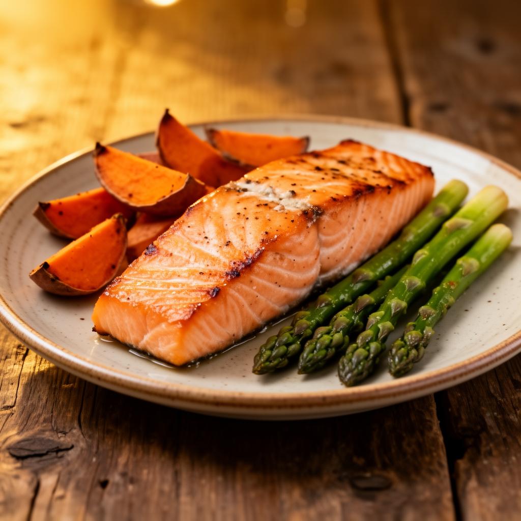 Seared Salmon Plate